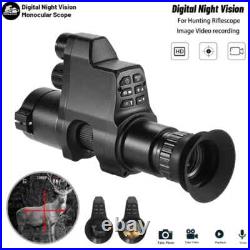 NV4A HD Infrared Night Vision Monocular-4X Zoom Digital Scope for Night Hunting