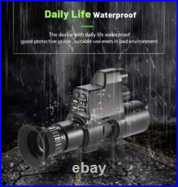 NV4A HD Infrared Night Vision Monocular-4X Zoom Digital Scope for Night Hunting