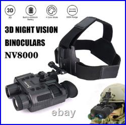 NV8000 3D Digital Infrared Night Vision Goggles Head-Mounted Night Vision Device