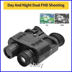 NV8000 3D Night Vision 850nm Zoom Binoculars Infrared Digital Head Mount Goggles