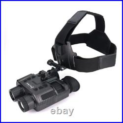 NV8000 3D Night Vision 850nm Zoom Binoculars Infrared Digital Head Mount Goggles