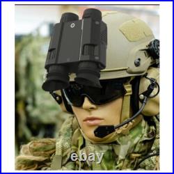 NV8000 3D Night Vision 850nm Zoom Binoculars Infrared Digital Head Mount Goggles