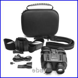 NV8000 3D Night Vision 850nm Zoom Binoculars Infrared Digital Head Mount Goggles