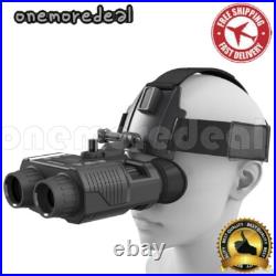 NV8000 4K 3D Night Vision Binoculars Infrared Head Mounted Night Vision Goggles