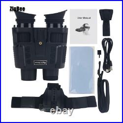 NV8000 4K 3D Night Vision Binoculars Infrared Head Mounted Night Vision Goggles