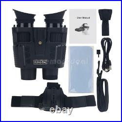 NV8000 4K 3D Night Vision Binoculars Infrared Head Mounted Night Vision Goggles