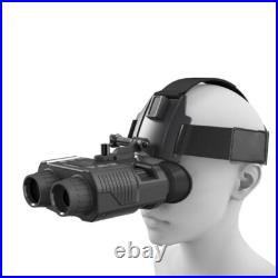 NV8000 4K 3D Night Vision Binoculars Infrared Head Mounted Night Vision Goggles
