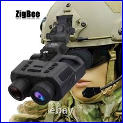 NV8000 4K 3D Night Vision Binoculars Infrared Head Mounted Night Vision Goggles