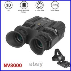 NV8000 4X Zoom 3D Night Vision Goggles Binocular Night Vision Hunting Googles