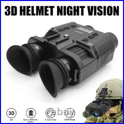 NV8000 Dual Screen Night Vision Binoculars Naked Eye 3D Viewing 300m Goggles