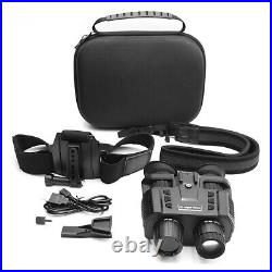 NV8000 Dual Screen Night Vision Binoculars Naked Eye 3D Viewing 300m Goggles