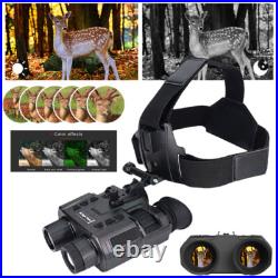 NV8000 IP54 3D Stereo Imaging Infrared Night Vision Binoculars Helmet Goggles