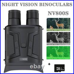 NV800S 2K 12MP Infared Night Vision Binoculars Telescope for Hunting w 32GB Card NV800S 2K 12MP Infared Night Vision Binoculars Telescope for Hunting w 32GB Card