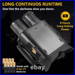 NV800S 2K 12MP Infared Night Vision Binoculars Telescope for Hunting w 32GB Card NV800S 2K 12MP Infared Night Vision Binoculars Telescope for Hunting w 32GB Card