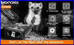 NV800S 2K 12MP Infared Night Vision Binoculars Telescope for Hunting w 32GB Card NV800S 2K 12MP Infared Night Vision Binoculars Telescope for Hunting w 32GB Card
