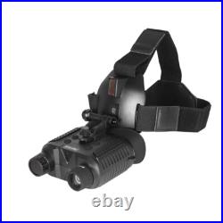 NV8160 Infrared Night Vision Binoculars 8X Zoom 4K 3D Head Mounted Goggles +32CB