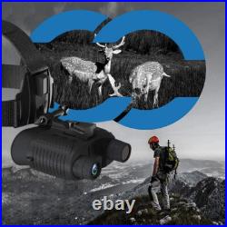 NV8160 Night Vision 8X Binocular for Hunting Infrared Digital Head Mount Goggles NV8160 Night Vision 8X Binocular for Hunting Infrared Digital Head Mount Goggles