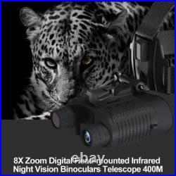NV8160 Night Vision 8X Binocular for Hunting Infrared Digital Head Mount Goggles NV8160 Night Vision 8X Binocular for Hunting Infrared Digital Head Mount Goggles