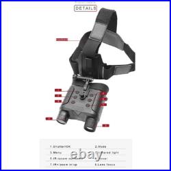 NV8160 Night Vision 8X Binocular for Hunting Infrared Digital Head Mount Goggles NV8160 Night Vision 8X Binocular for Hunting Infrared Digital Head Mount Goggles