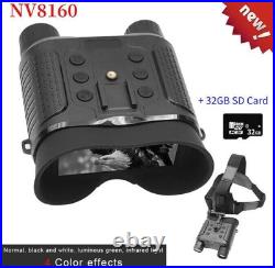 NV8160 Night Vision 8X Binoculars Infrared Digital Head Mount For Hunting +32GB NV8160 Night Vision 8X Binoculars Infrared Digital Head Mount For Hunting +32GB