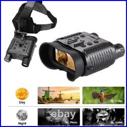 NV8160 Night Vision Binocular Head Mount Goggles Infrared Digital Monoculars