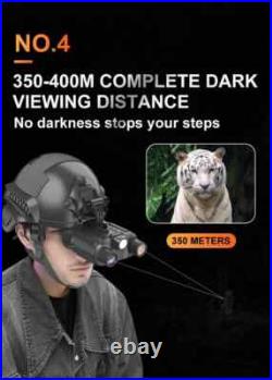 NV8161 4K Helmet Mounted Night Vision Binoculars 36MP Hunting Infrared Goggles NV8161 4K Helmet Mounted Night Vision Binoculars 36MP Hunting Infrared Goggles