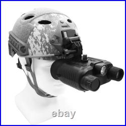 NV8161 8X Zoom IR/white Light Night Vision Binoculars Head-mounted 4K Telescope