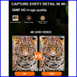 NV8161 8X Zoom IR/white Light Night Vision Binoculars Head-mounted 4K Telescope