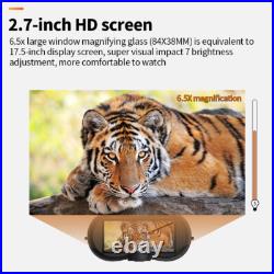 NV8161 8X Zoom IR/white Light Night Vision Binoculars Head-mounted 4K Telescope