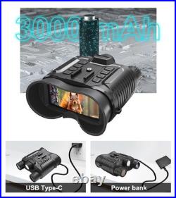 NV8161 Infrared 400m 1080P 8X Digital Night Vision Hunting Telescope Binoculars