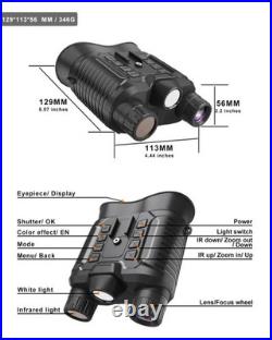 NV8161 Infrared 400m 1080P 8X Digital Night Vision Hunting Telescope Binoculars
