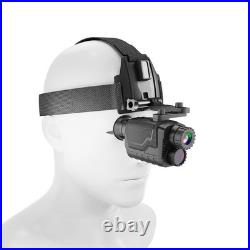 NV8260 Night Vision Head-mounted Monocular 4K 1080P HD 8X Digital Zoom CAM 400M