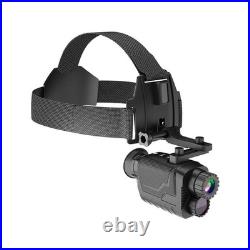 NV8260 Night Vision Head-mounted Monocular 4K 1080P HD 8X Digital Zoom CAM 400M