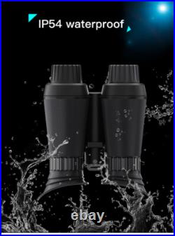 NV8300 Infrared Night Vision Binoculars 4K 3D Goggles 8X Digital Zoom Telescope