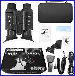 NV8300 Infrared Night Vision Binoculars 4K 3D Goggles 8X Digital Zoom Telescope