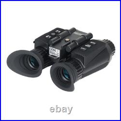 NV8300 Infrared Night Vision Binoculars 4K 3D Head Mounted Goggles 8X Zoom 300M