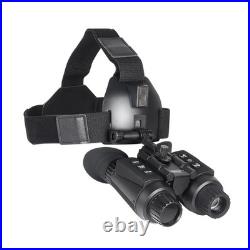 NV8300 Infrared Night Vision Binoculars 4K 3D Head Mounted Goggles 8X Zoom 300M