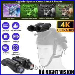 NV8300 Infrared Night Vision Binoculars 4K UHD 3D Goggles 8X Digital Zoom 300M NV8300 Infrared Night Vision Binoculars 4K UHD 3D Goggles 8X Digital Zoom 300M
