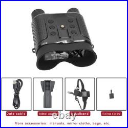 NV8300 Infrared Night Vision Binoculars 4K UHD 3D Goggles 8X Digital Zoom 300M