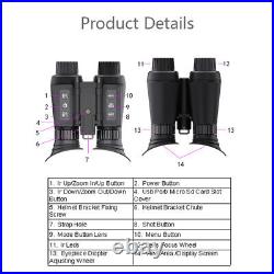 NV8300 Infrared Night Vision Binoculars 4K UHD 3D Goggles 8X Digital Zoom 300M NV8300 Infrared Night Vision Binoculars 4K UHD 3D Goggles 8X Digital Zoom 300M