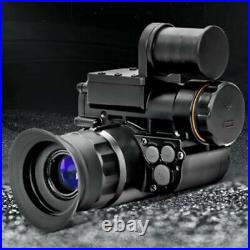 NVG10 1920x720p Hunting Digital Range 300m WIFI Monocular Night Vision WithMount