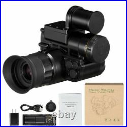 NVG10 1920x720p Hunting Digital Range 300m WIFI Monocular Night Vision WithMount