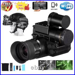 NVG10 Helmet Goggle 1920x1080p Night Vision Monocular WiFi Version For Hunting NVG10 Helmet Goggle 1920x1080p Night Vision Monocular WiFi Version For Hunting