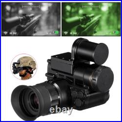 NVG10 Helmet Goggle 1920x1080p Night Vision Monocular WiFi Version For Hunting NVG10 Helmet Goggle 1920x1080p Night Vision Monocular WiFi Version For Hunting