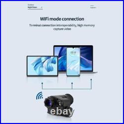 NVG10 Helmet Goggle Head Monocular 1080P WiFi Hunting Night Vision Device 3xZoom