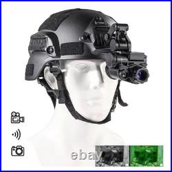 NVG10 Helmet Goggle Head Monocular 1080P WiFi Hunting Night Vision Device 3xZoom
