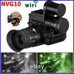 NVG10 Helmet Monocular Wifi Night Vision DVR 1080P HD Camera Tacitcal +Mount CA NVG10 Helmet Monocular Wifi Night Vision DVR 1080P HD Camera Tacitcal +Mount CA