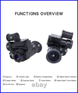 NVG10 Hunting Head-mounted Monocular Green Observation Night Vision Instrument