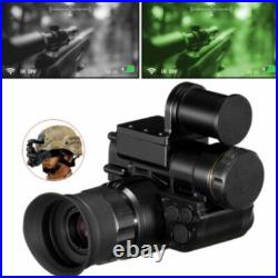 NVG10 Monocular Night Vision Goggles 1080P WiFi for Hunting Observation Helmet
