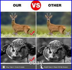 NVG10 Monocular Night Vision Goggles 1080P WiFi for Hunting Observation Helmet